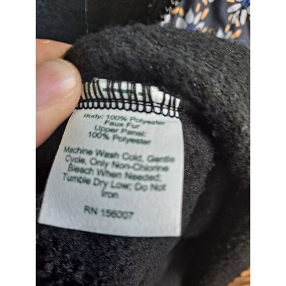 Vera Bradley Women's Outlet Teddy Fleece 1/2 Zipper Pullover Sweater Size XL - Picture 7 of 8